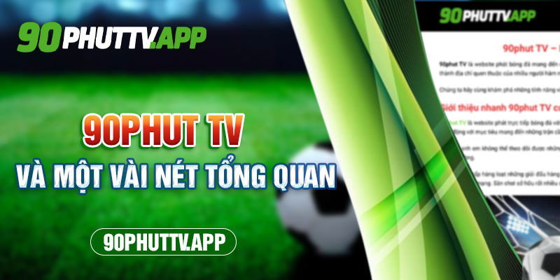 90Phut TV trực tiếp bóng đá chất lượng cao